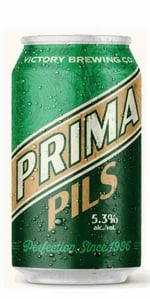 victory brewing co. prima pils can