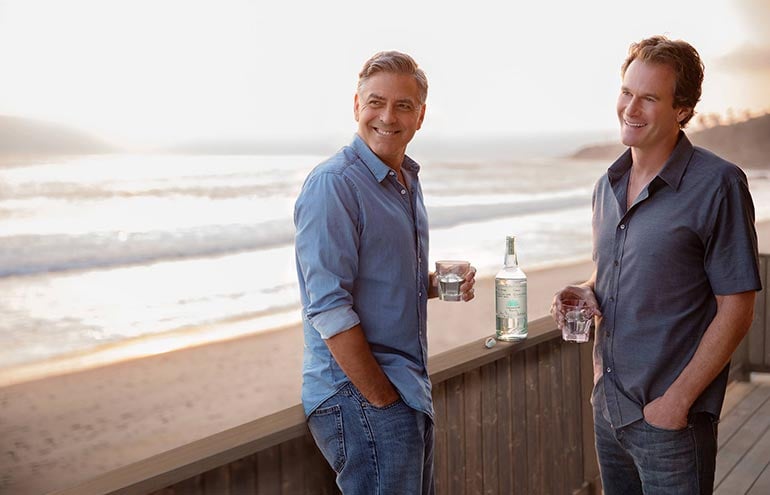 George Clooney and Rande Gerber - Casamigos Tequila
