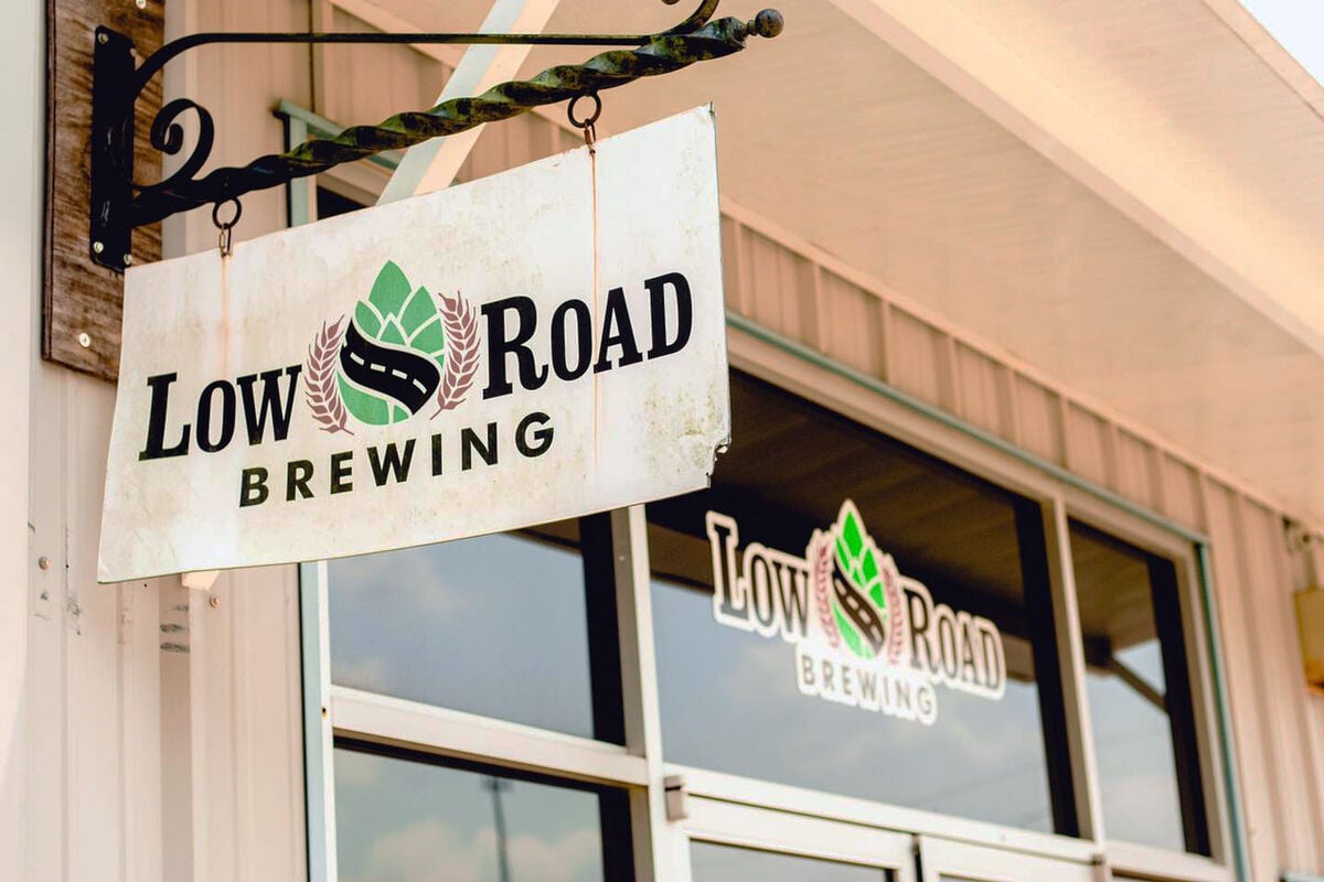 low road brewing sign and facade