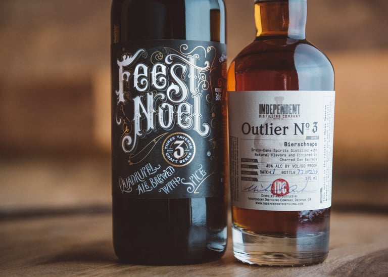 Three Taverns and Independent Distilling Create Georgia’s First Bierschnaps