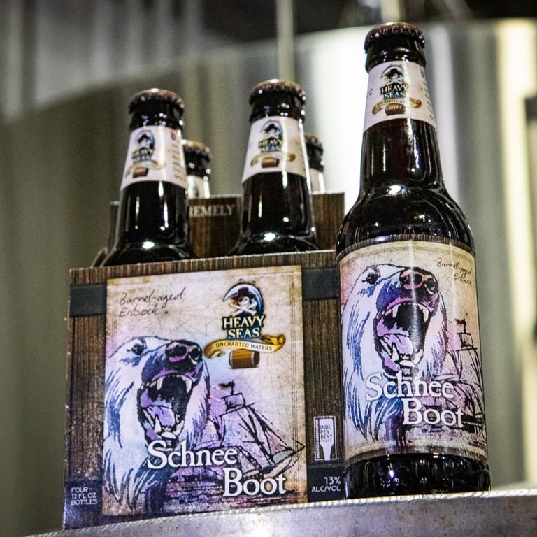 Heavy Seas Beer Adds Schnee Boot to Uncharted Waters Series