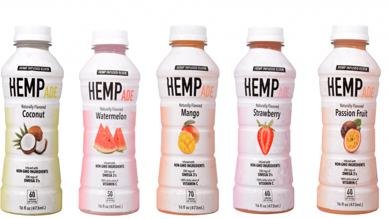 HempAde Relaunches Line of Hemp-Infused Fruit Drinks