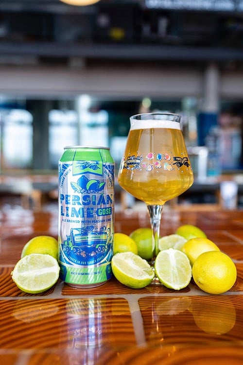 Persian Lime Gose Two Roads Brewing Co.