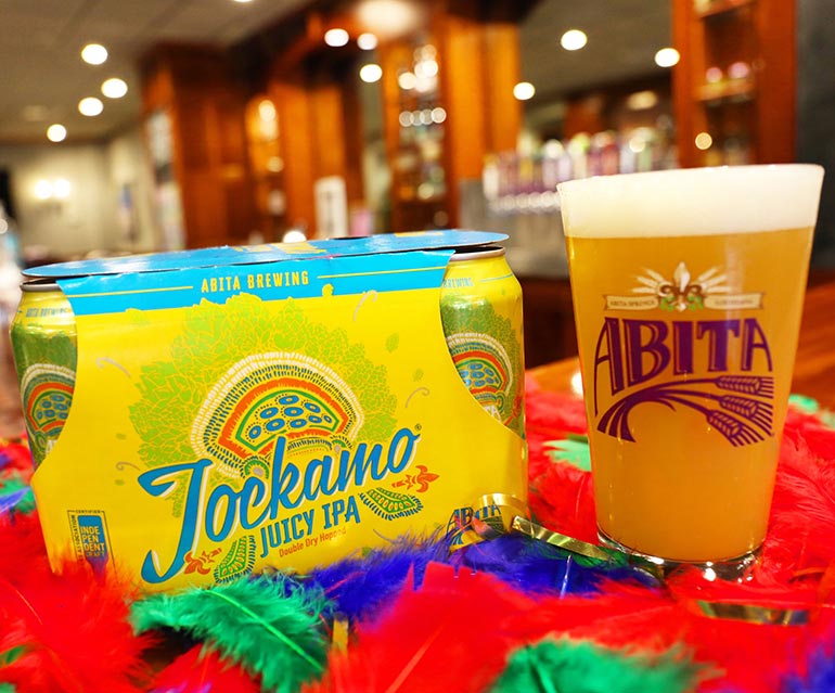 Jockamo Juicy IPA by Abita Brewing Co.
