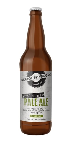 95 Rating: Apple Pie Pale Ale by Garage Brewing Co.