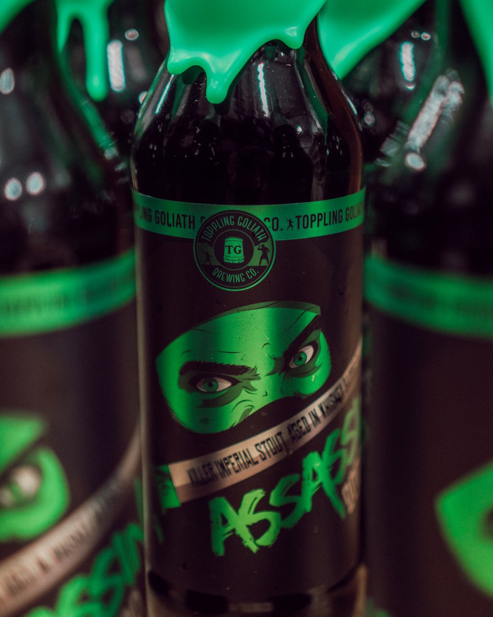 toppling goliath assassin bottles