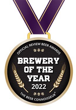 Best Brewery 2022 medal