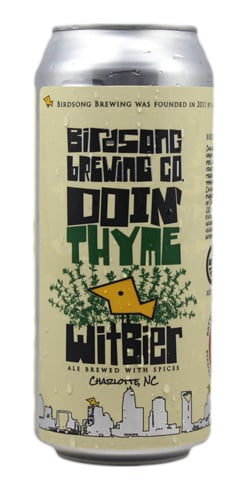 Doin’ Thyme Witbier