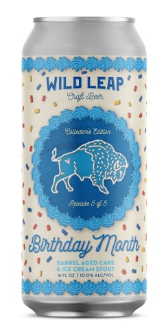 Birthday Month Barrel Aged Cake and Ice Cream Stout