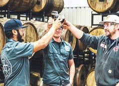 Breckenridge Head Brewer Carl Heinz (right) and Barrel Master Eddie Varela (left) Breckenridge Head Brewer Carl Heinz (right) and Barrel Master Eddie Varela (left)