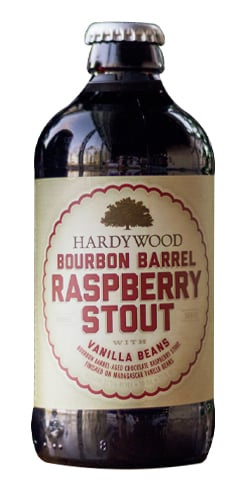 Bourbon Barrel Raspberry Stout with Vanilla Beans