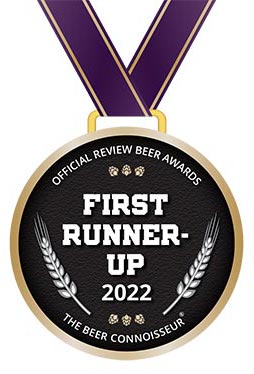 brewery first runner-up 2022 medal