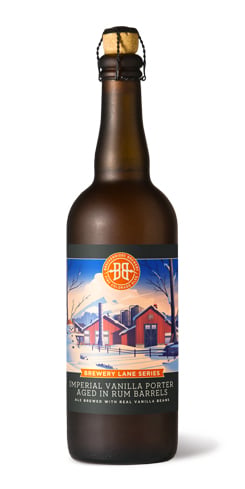 Brewery Lane Series: Imperial Vanilla Porter Aged in Rum Barrels