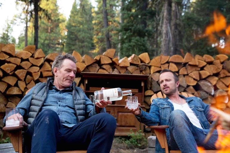 Bryan Cranston and Aaron Paul - Dos Hombres Mezcal