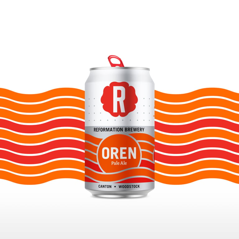 Reformation Brewery Reformulates Oren Pale Ale Recipe and Redesigns Can