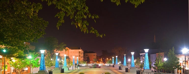 Decatur at Night (Photo Credit: decaturmetro.com)