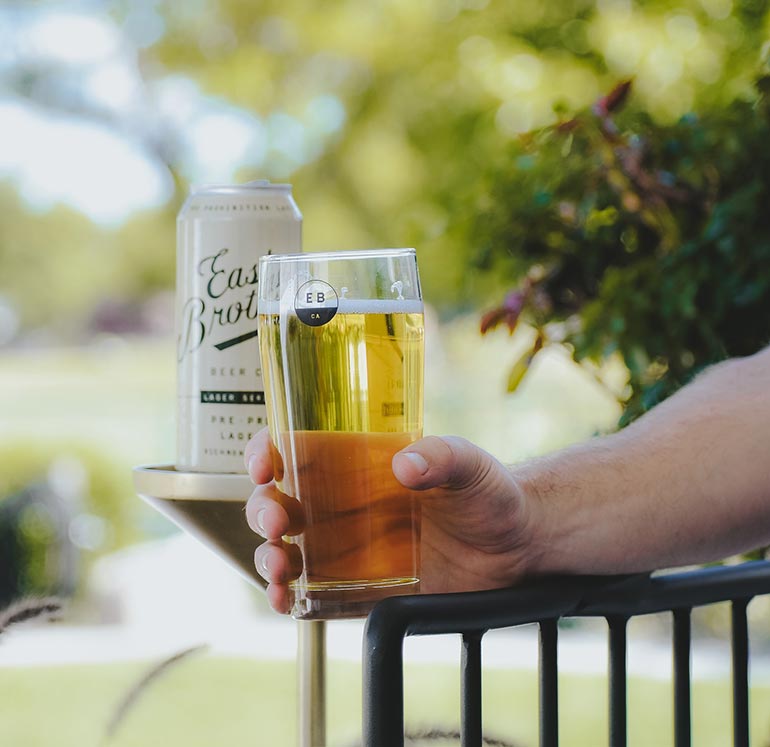 Pre-Pro Lager by East Brother Beer Co.