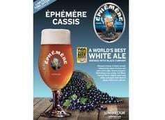 Unibroue Announces Return of Éphémère Cassis with Black Currant