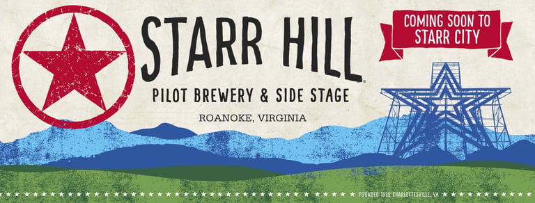 Starr Hill Pilot Brewery & Side Stage Coming To Star City
