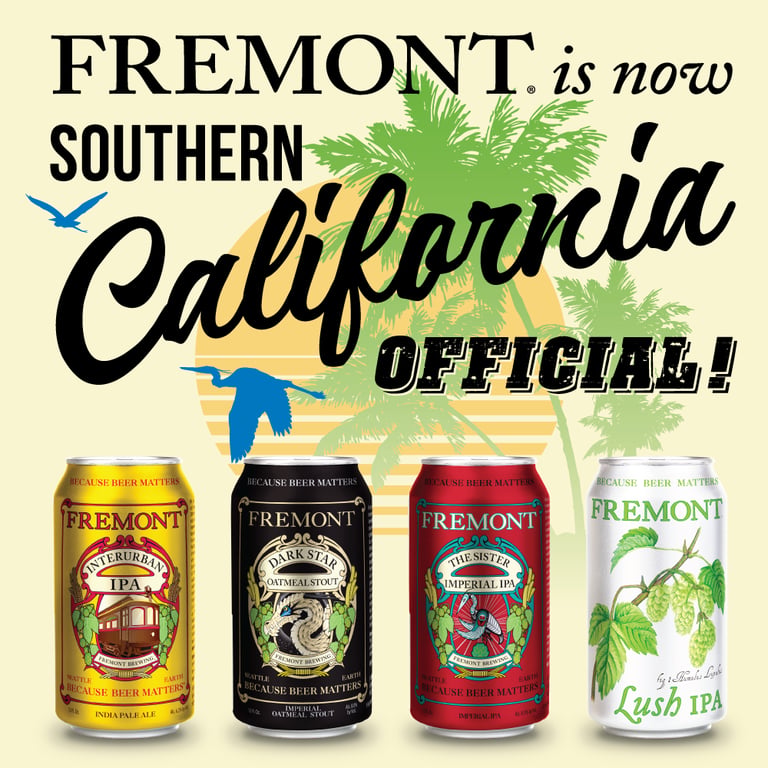 Fremont Brewing Announces SoCal Distribution