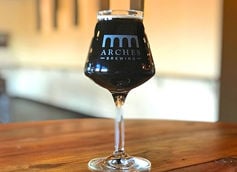 Four Fiddlers Belgian Quad by Arches Brewing
