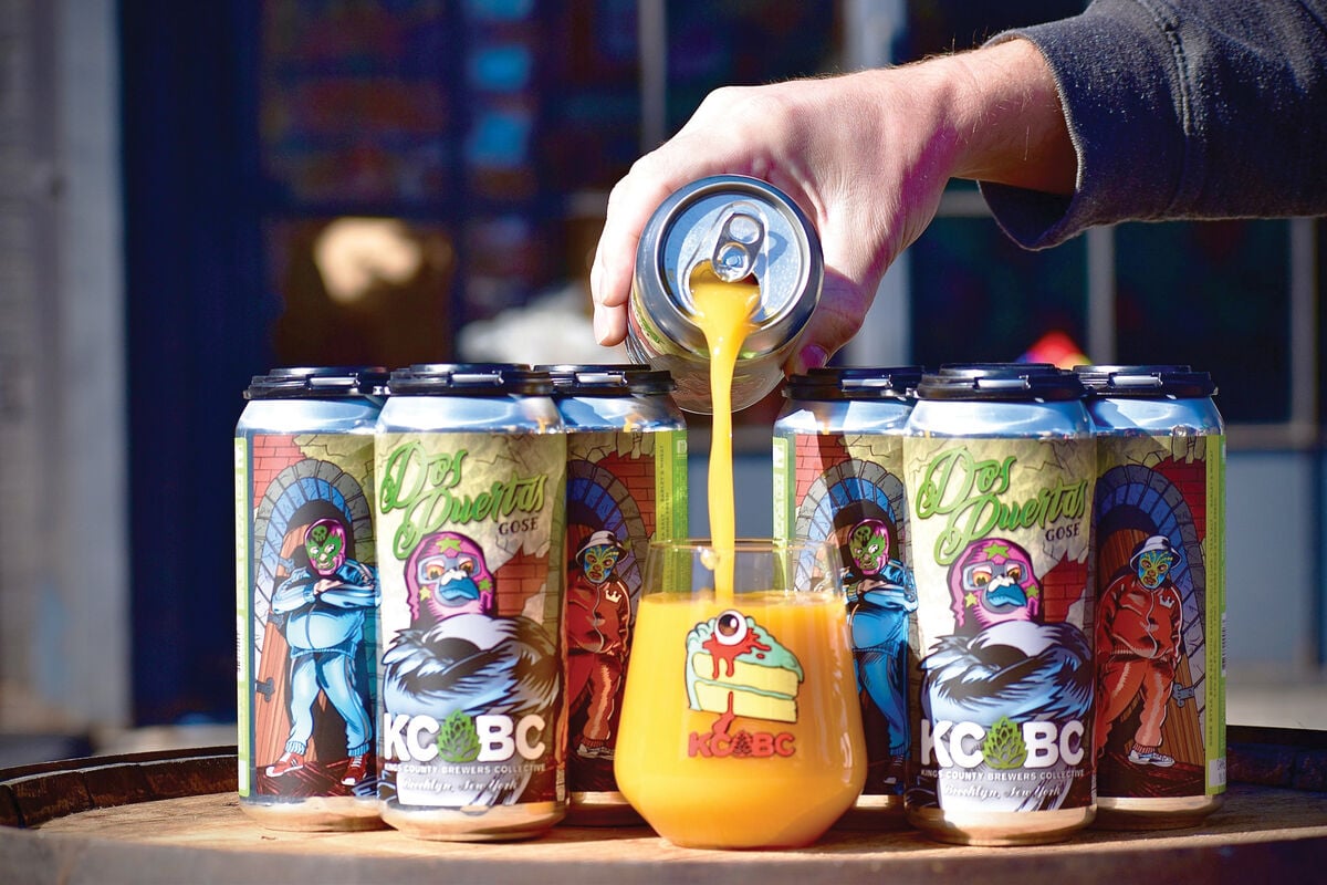 dos puertas cans and glassware by kings county brewers collective