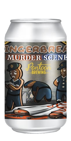 Gingerbread Murder Scene