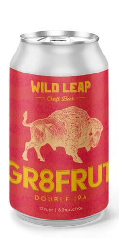 Gr8fruit Double IPA Wild Leap Brew Co.