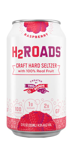 H2Roads Raspberry Hard Seltzer