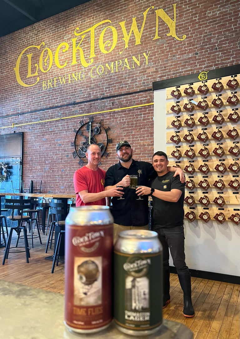 Clocktown Brewing Co. Head Brewer Chris Sheeler Talks Thomaston Lager