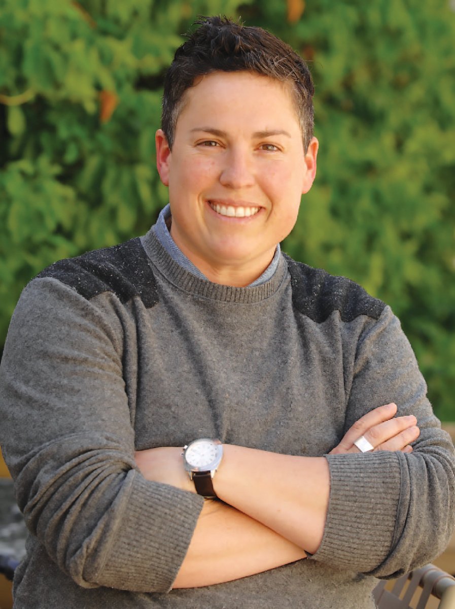 Julie Verratti of Denizens Brewing Co. outside