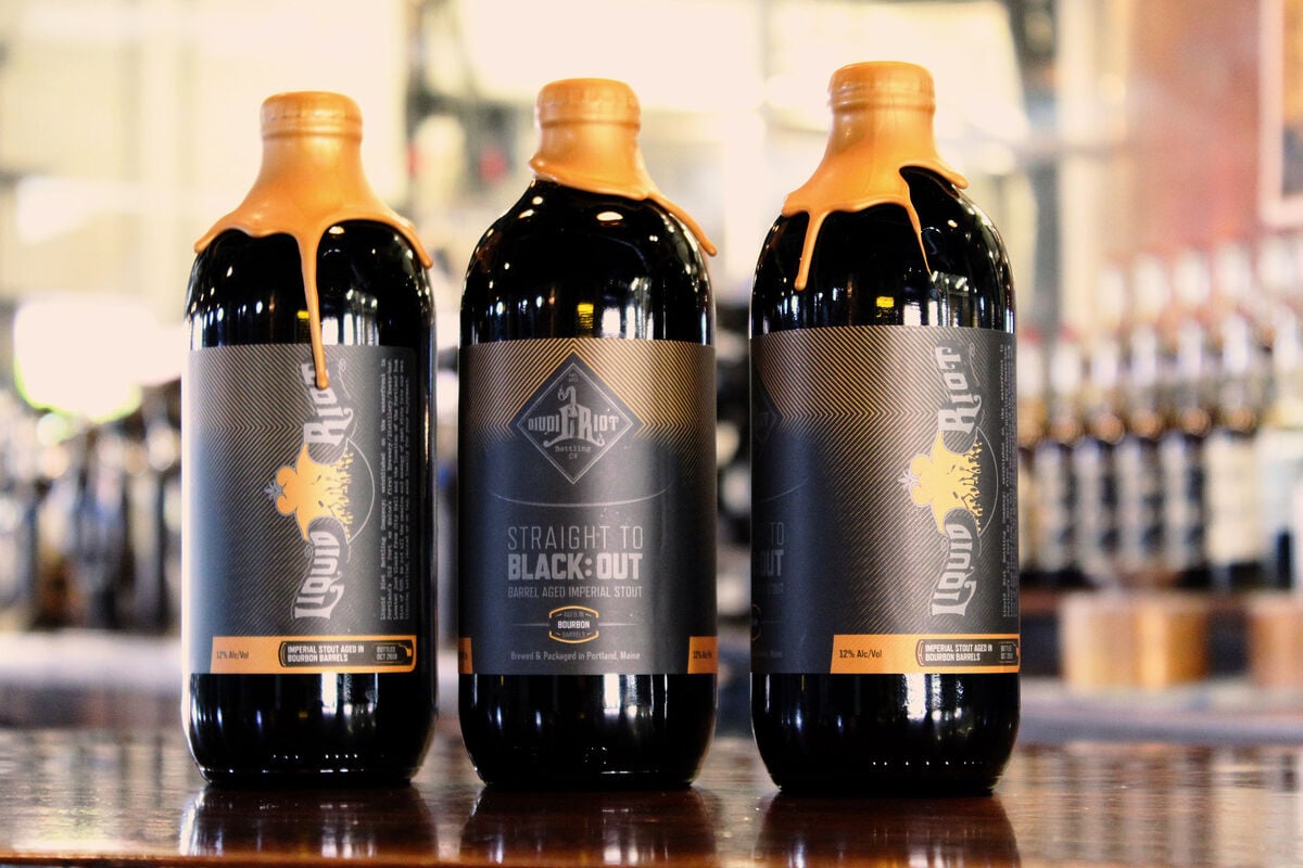 liquid riot straight to black out