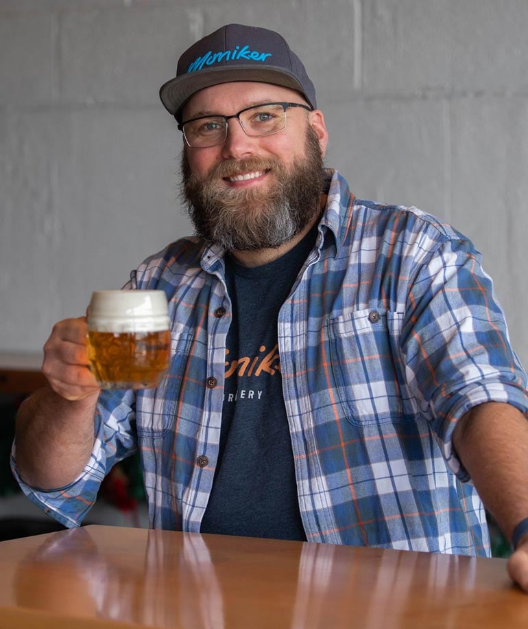 Moniker Brewery Head Brewer Benjamin Estes Talks Geräuchert Smoked Helles Lager