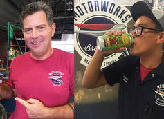 Motorworks Brewing Shift Brewers Bruce Bobitt (left) and Andrew Pollard (right) Motorworks Brewing Shift Brewers Bruce Bobitt (left) and Andrew Pollard (right)