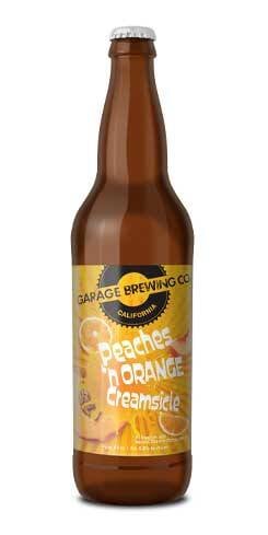 Peaches 'n Orange Creamsicle Garage Brewing co.
