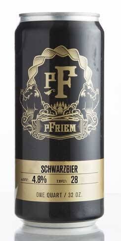 pFriem Schwarzbier pFriem Family Brewers