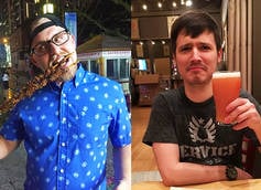 O'Keefe (left) and Brown (right) of Pontoon Brewing Co. Pontoon Brewing Co. CEO Sean O'Keefe & Brewmaster Cole Brown Talk Snozzberries Taste Like Snozzberries