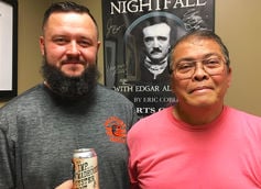 RavenBeer Head Brewer Brandon Stanko (L) and Brewmaster Ernie Igot (R) Talk The Imp and the Madhouse Oyster Stout RavenBeer Head Brewer Brandon Stanko and Brewmaster Ernie Igot Talk The Imp and the Madhouse Oyster Stout