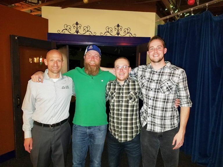 Brewers (left to right): Rob Kevwitch
