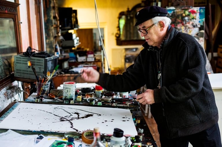 Ralph Steadman and His Wild Flying Dog Brewery Beer Labels