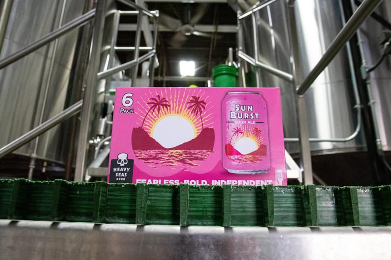 Heavy Seas Sun Burst Sour Ale Seasonal Debuts