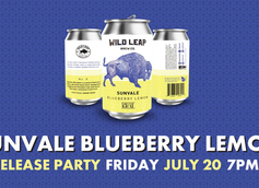 Wild Leap Brew Co. Unveils Sunvale Blueberry Lemon