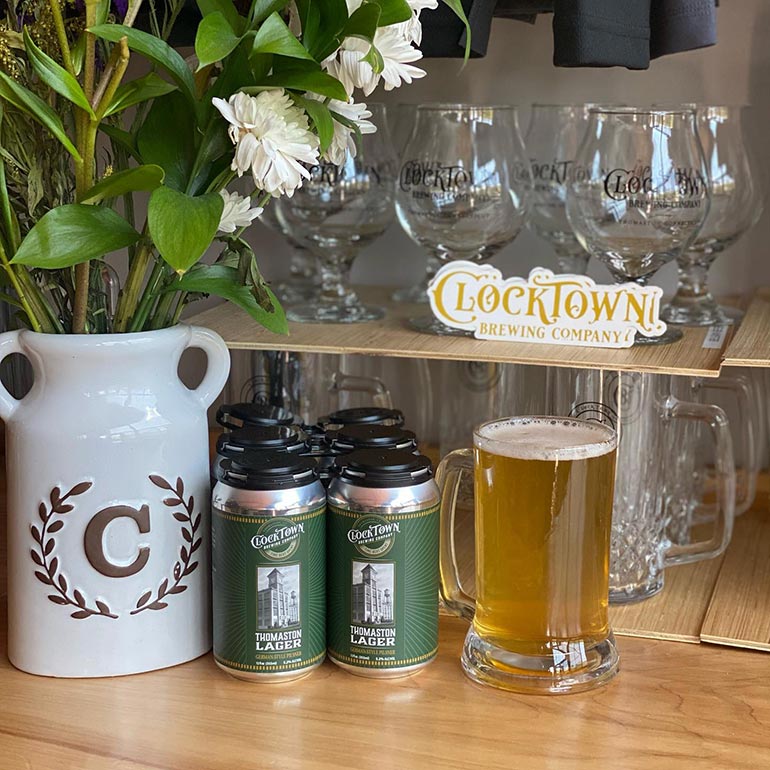 Thomaston Lager by Clocktown Brewing Co.