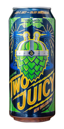 Two Juicy Two Roads Brewing Co.