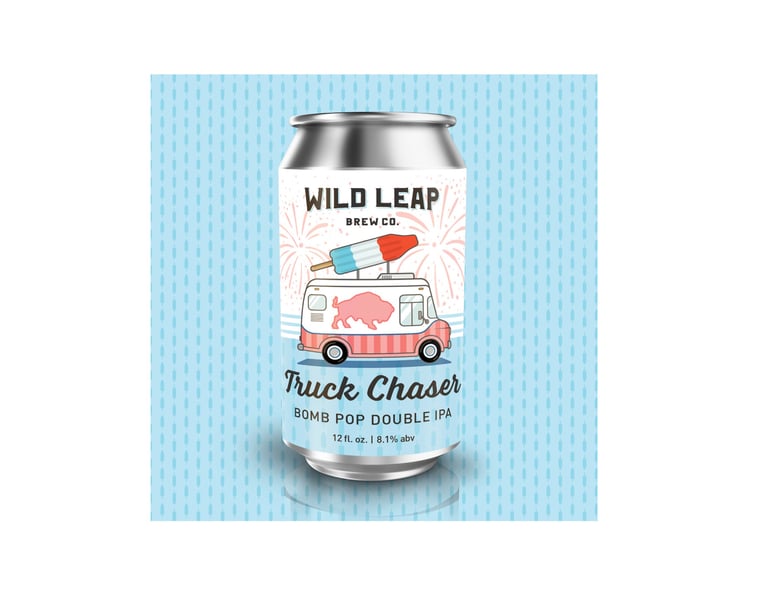 Wild Leap Brew Co. Unveils Truck Chaser Bomb Pop Double IPA