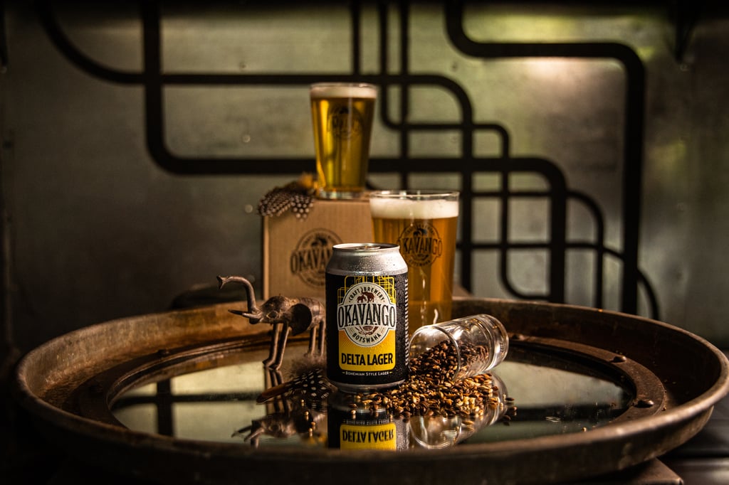 Okavango Craft Brewery Delta Lager bohemian-style