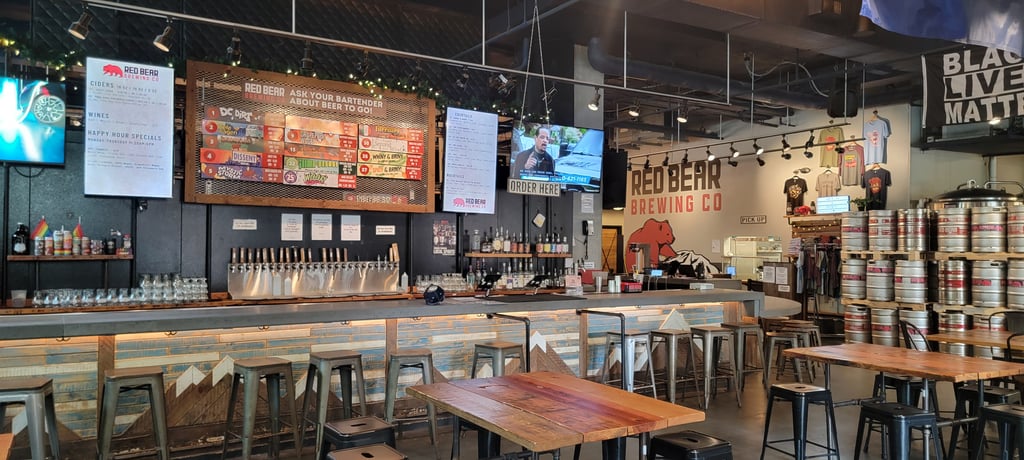 Red Bear Brewing Company Interior