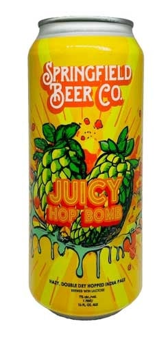 juicy hop bomb springfield beer co