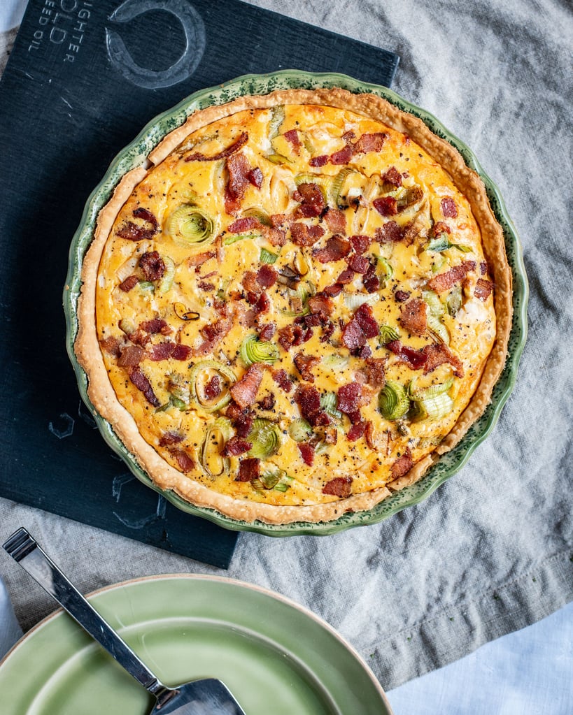 Crumbled Corn Beef & Sweet Potato Tart