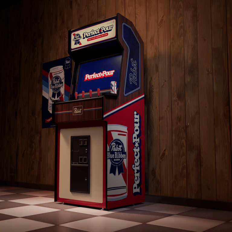 Pabst Brewing Company Launches Perfect Pour Arcade Game, Letting Fans Step Behind the Bar